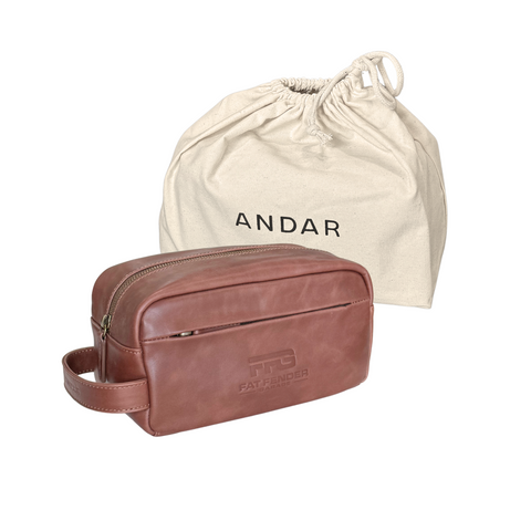 FFG x Andar Leather Dopp Bag