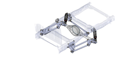 FFG x PBFab 1992-96 Ford F150 4-Link Kit