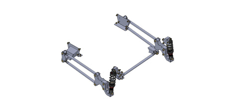 FFG x PBFab 1992-96 Ford F150 4-Link Kit