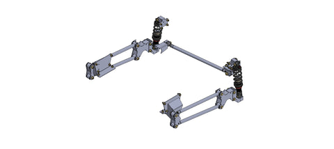 FFG x PBFab 1992-96 Ford F150 4-Link Kit
