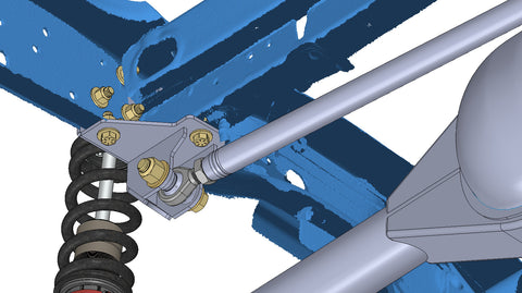 FFG x PBFab 1992-96 Ford F150 4-Link Kit