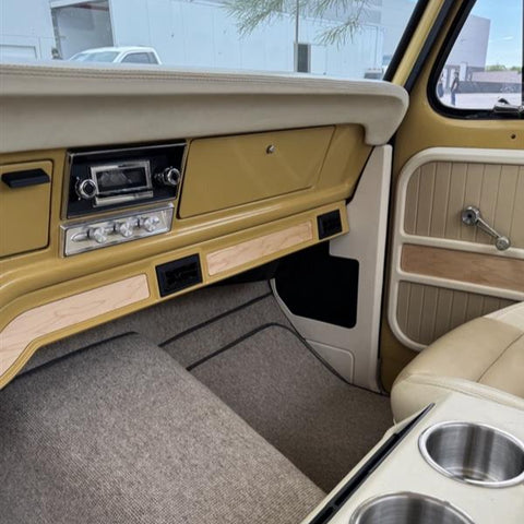 Unwrapped Resin A/C Under Dash Valance | 1967-72 Ford F100