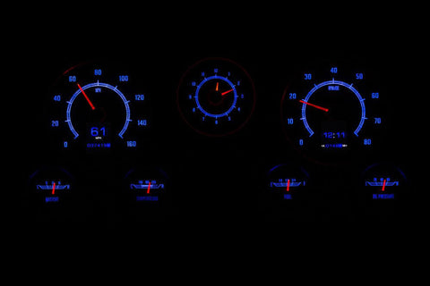 1967-72 Chevy Trucks, Accessories, Black, black anodized, Chevy Trucks, classic, clean, Compatible, complete, Coyote Swap, Coyote Swap Misc, custom, Dakota Digital, Dash, detail, Digital gauge, Dropship, DropshipOnly(NoBundle), durability, Durable, duster
