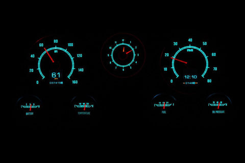 1967-72 Chevy Trucks, Accessories, Black, black anodized, Chevy Trucks, classic, clean, Compatible, complete, Coyote Swap, Coyote Swap Misc, custom, Dakota Digital, Dash, detail, Digital gauge, Dropship, DropshipOnly(NoBundle), durability, Durable, duster