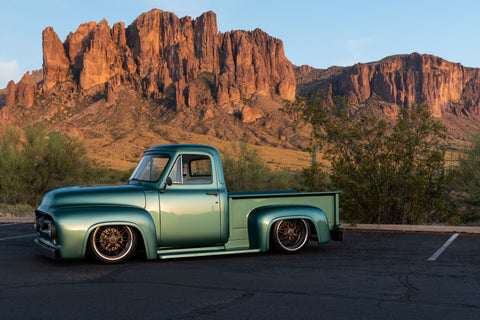 Unveiling a Custom Masterpiece: The 1955 Ford F-100 by Fat Fender Garage