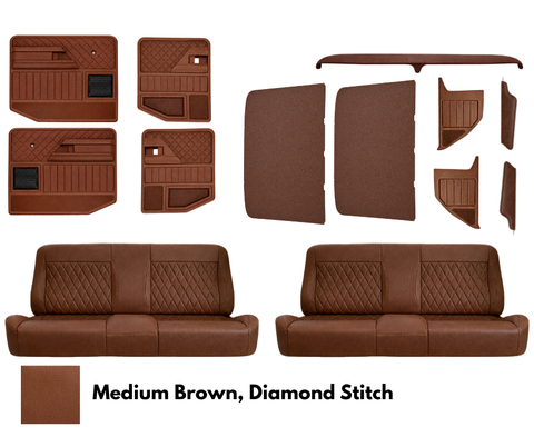 Ford Truck Signature Interior Kit | 1973-79 F250 Crew Cab