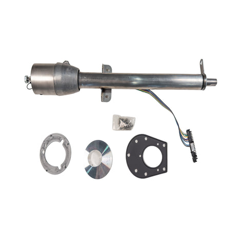 1965-66 Ford Truck Steering Column parts on a white background 