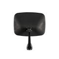 1967-72 Ford Truck Side Mirrors black powder-coated finish - stealth styling mirrors for custom F-100 F-250 street rod builds
