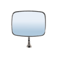 1967-72 Ford Truck Side Mirrors front angle showing matte black coating and optimized mirror positioning for enhanced driver visibility
