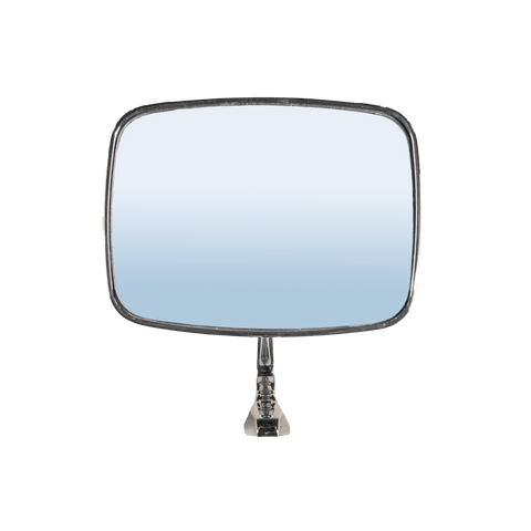 1967-72 Ford Truck Side Mirrors front angle showing matte black coating and optimized mirror positioning for enhanced driver visibility
