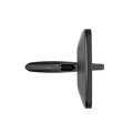 1967-72 Ford Truck Side Mirrors top view displaying durable black coating and precision-engineered mounting system for reliable installation
