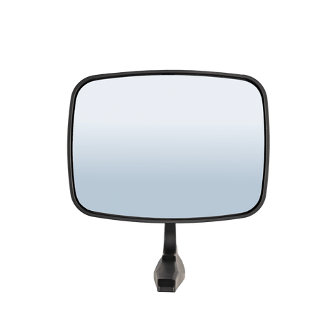 1967-72 Ford Truck Side Mirrors front angle showing mirror glass positioning and mounting arm geometry for optimal visibility and period-correct styling
