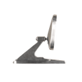 1967-72 Ford Truck Side Mirrors side profile view displaying aerodynamic design and premium brushed finish for classic Ford truck builds