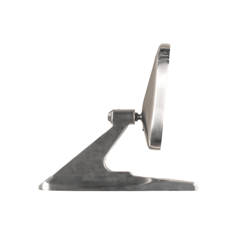 1967-72 Ford Truck Side Mirrors side profile view displaying aerodynamic design and premium brushed finish for classic Ford truck builds