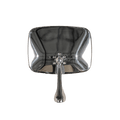 1967-72 Ford Truck Side Mirrors polished aluminum finish - show-quality chrome-like mirrors for concours-level F-100 F-250 restorations
