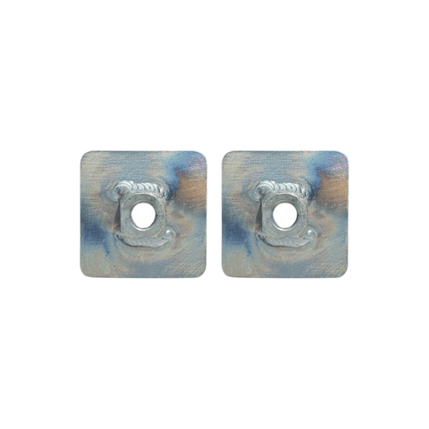 3-Point Seat Belt Harness Adapter Brackets Pair Custom Mount