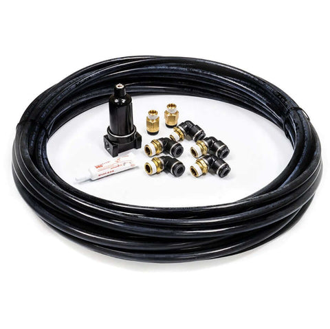 air, Air Ride, Air Suspension, Coyote Swap ECU, Dropship, DropshipOnly(NoBundle), ECU, Electrical, ride, Suspension, upgrade, wireless, Wiring, 3/8" DOT/PTC Fitting Kit; 50 FT DOT Airline; 3/8" NPT for Air Springs; Aluminum Filter/Trap, electrical, Fat Fe