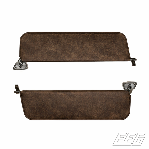 Custom Sun Visors with Clips - 1953-55 Ford Trucks