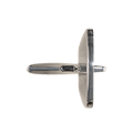 1967-72 Ford Truck Side Mirrors top view featuring mirror-polished aluminum construction with precision-machined mounting hardware
