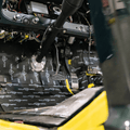 FFG Coyote Accelerator Pedal Mount installed in 1967-79 Ford truck showing factory-like fitment and clean integration with firewall
