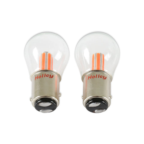 Holley Retrobright Led Bulbs - 1157 - Red