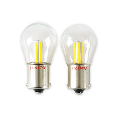Holley Retrobright Led Bulbs - 1156 - Amber