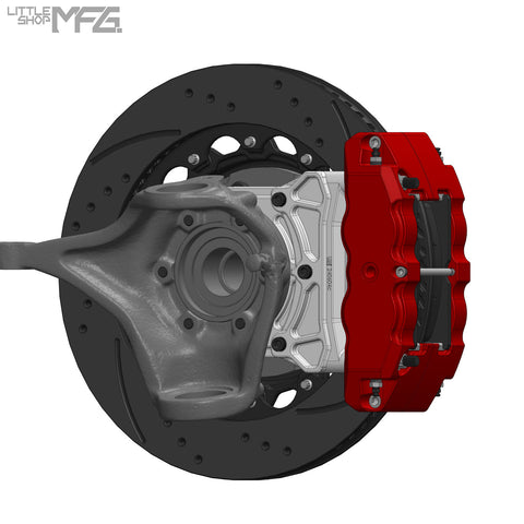 Ford 1964-75 F100, F150, Bronco 14" FRONT Big Brake Kit (4WD)