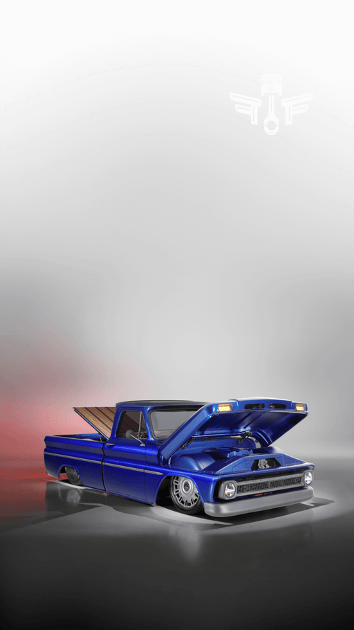free wallpaper, Blue 66 C10 Mobile Background, Background, Fat Fender Garage, Fat Fender Garage