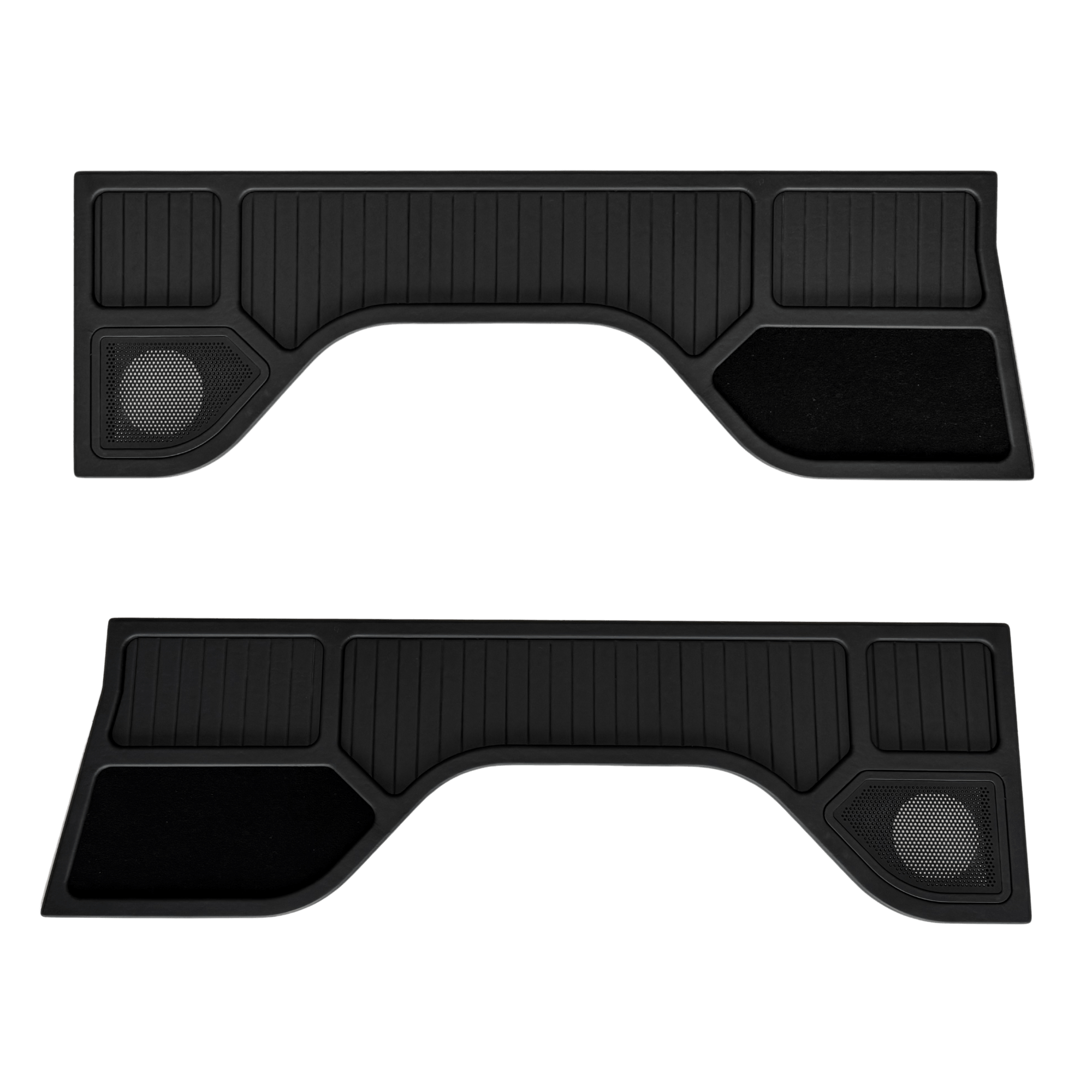 ACC Molded Black Cut Pile Carpet Kit For 1978-1979 Ford Bronco (Front Passenger Area)