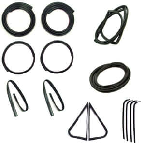 Complete Weatherstrip Seal Kit - Models With Weatherstrip Trim Groove | Ford 1967-1970 2 Door Standard Cab Pickup