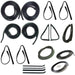 1973-1979, 1973-79 Ford Trucks, 1977, 1978, 1979, dropship, DropshipOnly(NoBundle), ford parts, Ford Trucks, molding, pickup, replace, replacement, Rubber, truck, vent, window, Complete Weatherstrip Seal Kit - Models With Weatherstrip Trim Groove | Ford 1