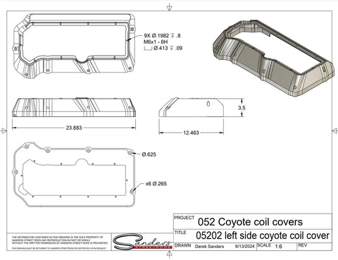 Custom Gen 3 Coyote Coil covers