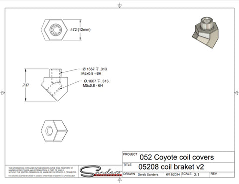 Custom Gen 3 Coyote Coil covers