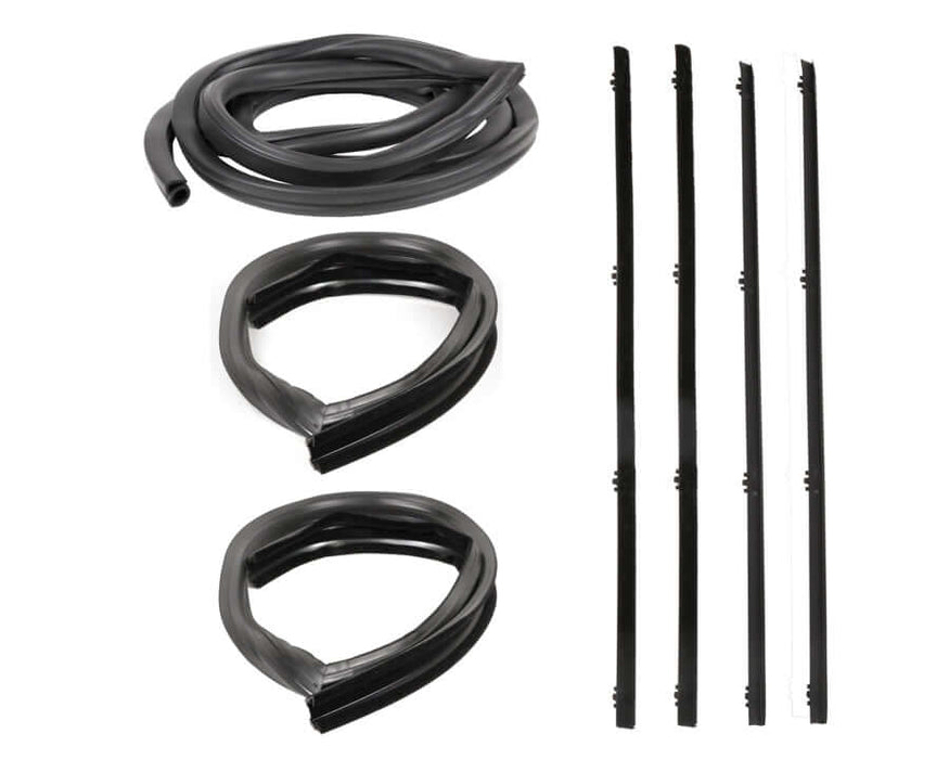 Door Weatherstrip Seal Kit, Left and Right, 9 Piece Kit | Chevy GMC 1967-1972 Suburban