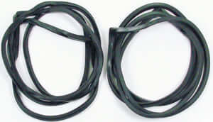 Door Weatherstrip Seal Kit, Left and Right Hand, 2 Piece Kit | Ford 1953-1955