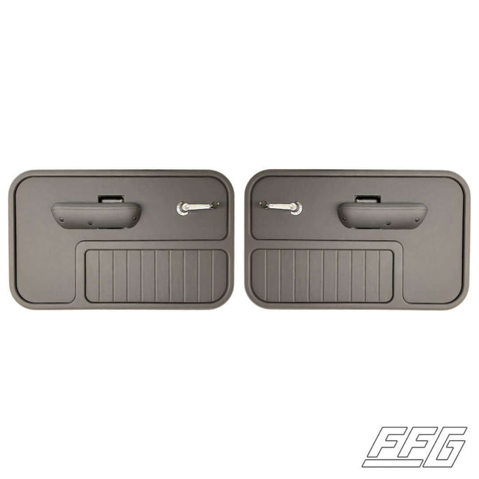 Custom Upholstered Door Panels | Ford 1967-72 Grey