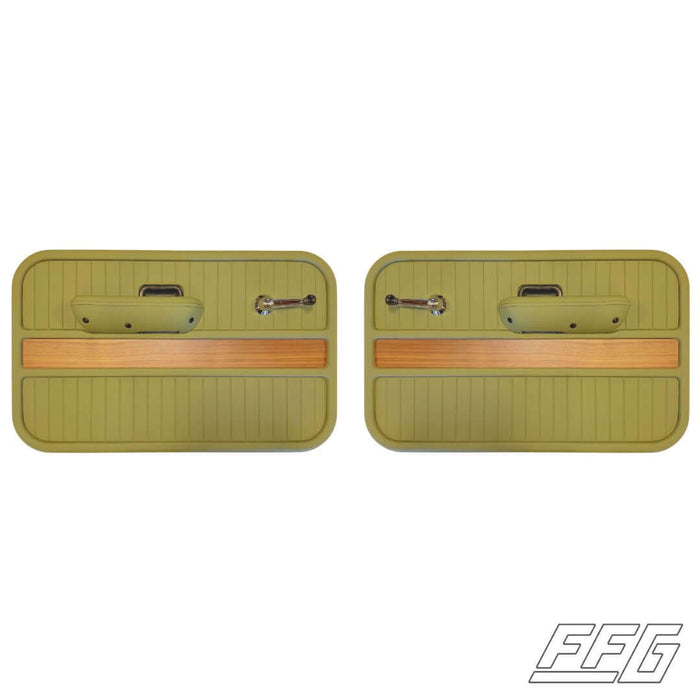 Custom Upholstered Door Panels | Ford 1967-72 Pistacchio