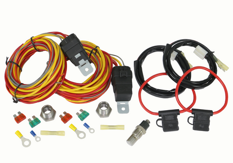 Dual Fan Spal High Performance Fan Wiring Kit