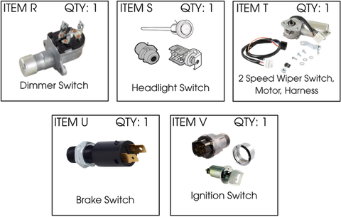 FFG 1973-79 Ford Switch Kit