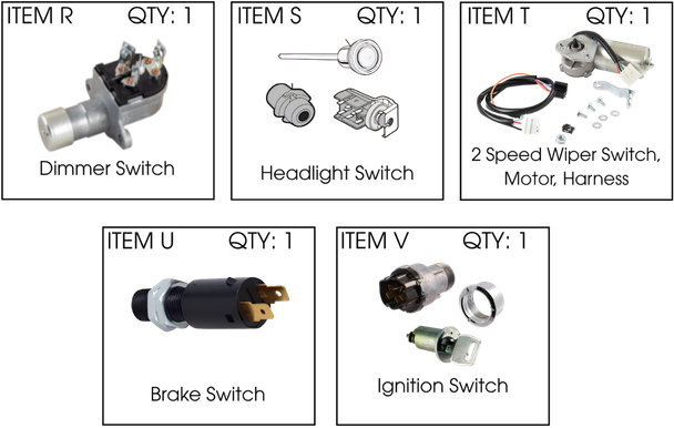 FFG 1973-79 Ford Switch Kit