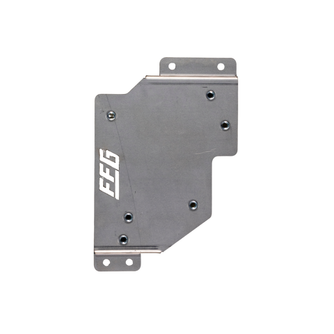 FFG 1967-79 Coyote Accelerator Pedal Mount front view - precision-machined steel construction for seamless Ford 5.0L swap integration
