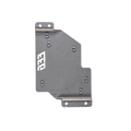 FFG 1967-79 Coyote Accelerator Pedal Mount back view showing engineered mounting points and clearance design for OEM pedal compatibility
