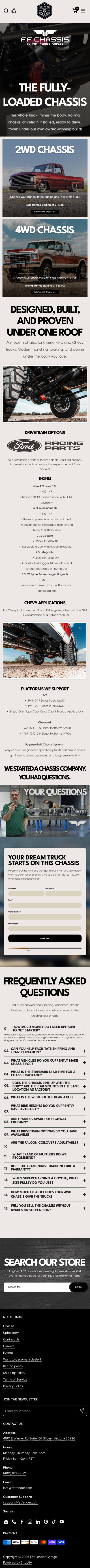 Chassis Photo's