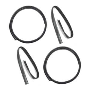 Glass Run Channel, Left and Right Hand, 4 Piece Kit | Ford 1967-1972