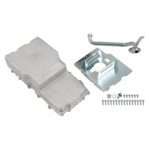 Holley Cast Aluminum Rear Sump Oil Pan - Ford Coyote Swap - GEN 1 AND 2
