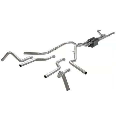American Thunder Crossmember-Back Exhaust System — 1967–1972 Ford F-100/F-250/F-350 2WD Long Bed