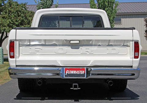Flowmaster American Thunder Crossmember-Back Exhaust System