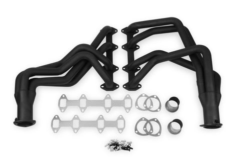 Flowtech Long Tube Header - Black Paint