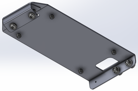 FFG 1961-66 Ford Wire Harness Mounting Plate Kit