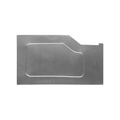 Clean, precision-cut delete panel designed specifically for 1992-96 Ford pickup trucks. Transforms that unsightly factory heater box hole into a professional, finished appearance.